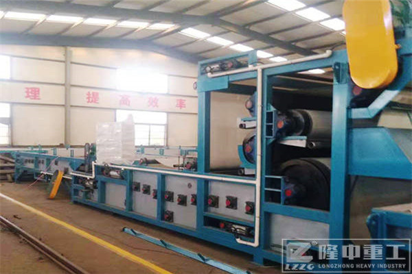 洗沙帶式壓濾機設備時產300噸石英石尾礦，實現尾砂再利用不是夢